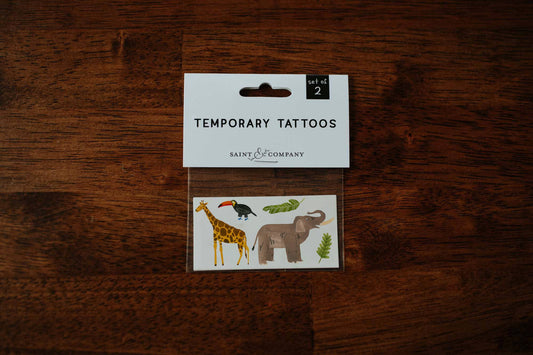 Jungle Temporary Tattoos