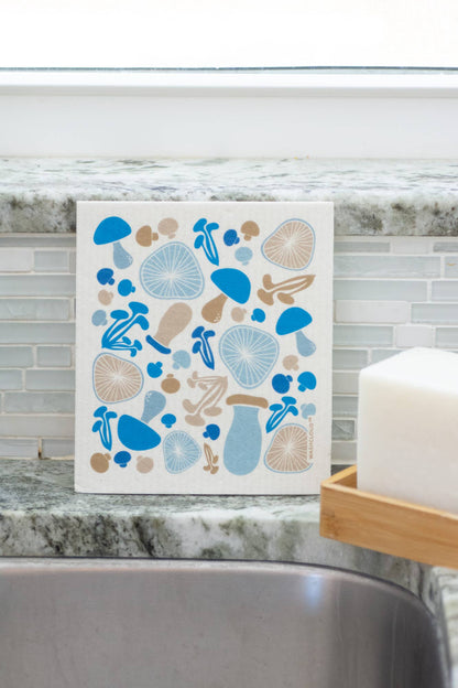 BLUE SHROOM™ Nordic Dish Washing Sponge Cloth