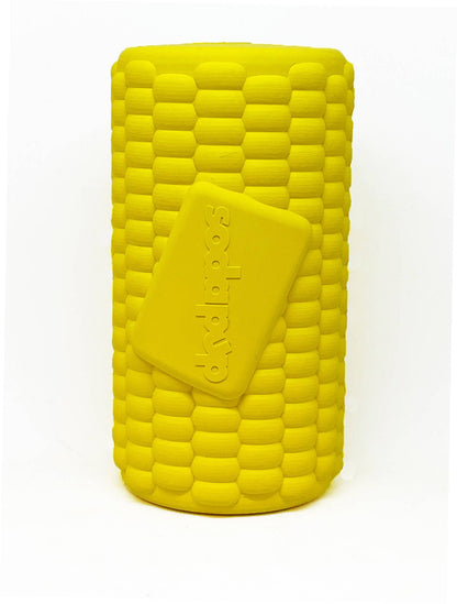 Corn on the Cob Treat Dispenser - Yellow