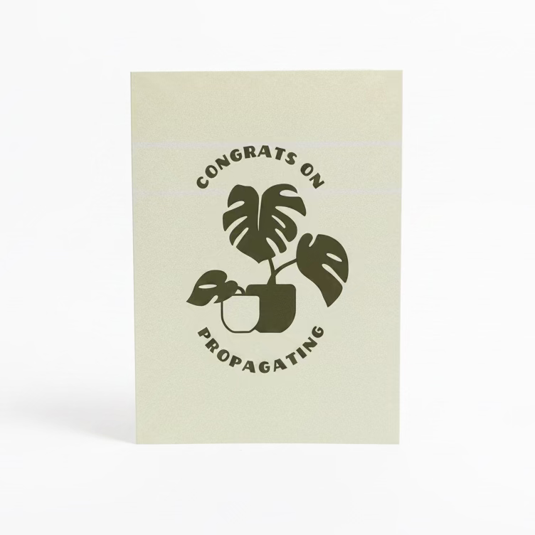 Congrats on Propagating Greeting Card