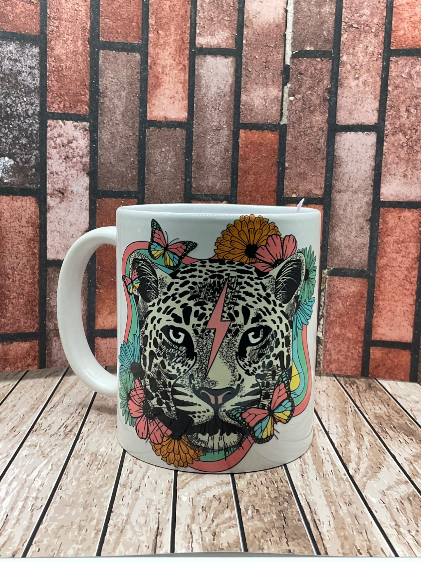 Retro Lion Mug - 1