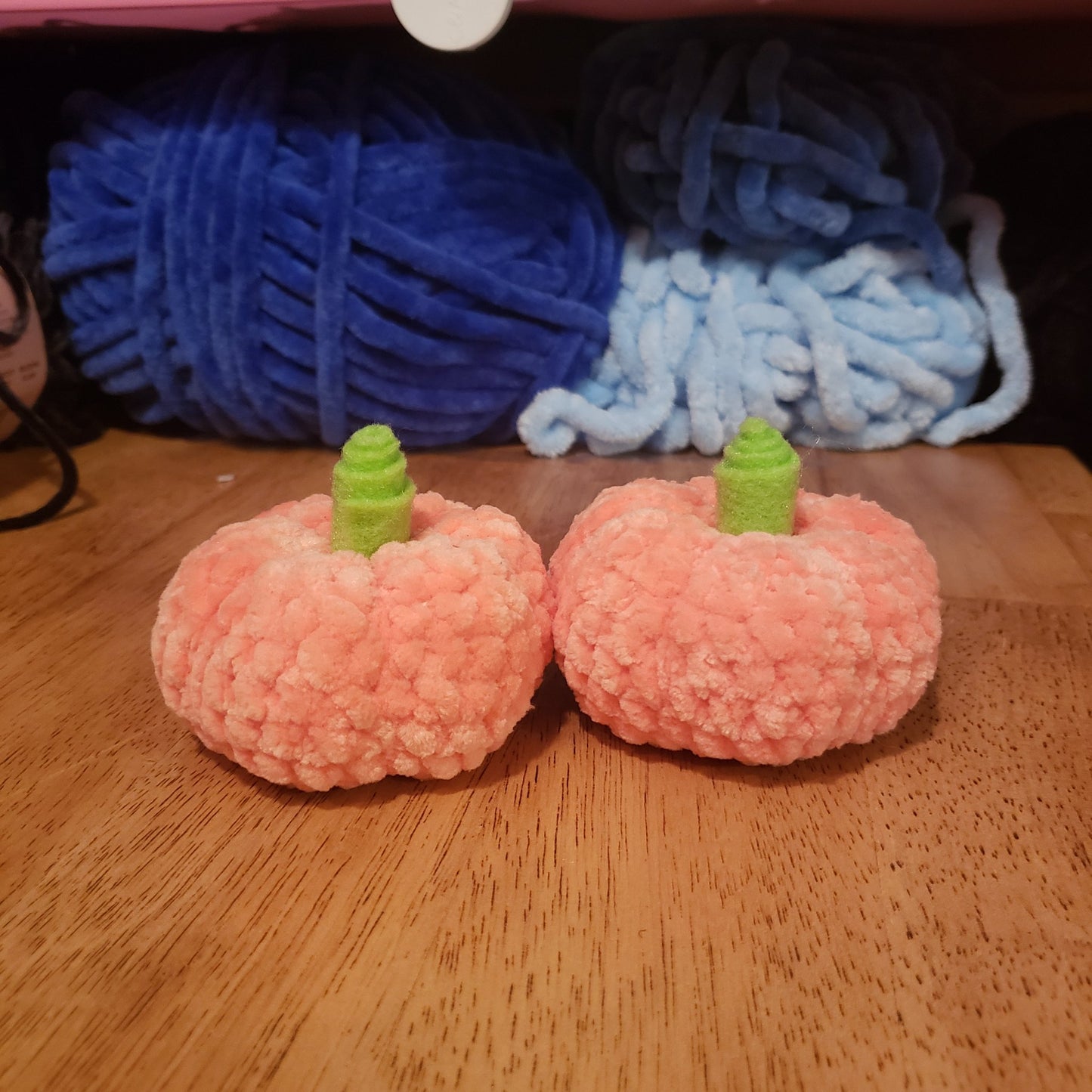 Pumpkin Crochet Plush: Handmade - 1