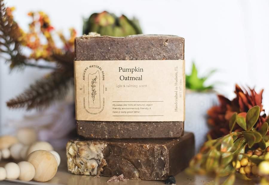 Pumpkin Oatmeal Natural Soap - 1