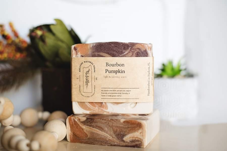 Bourbon Pumpkin Natural Soap - 1