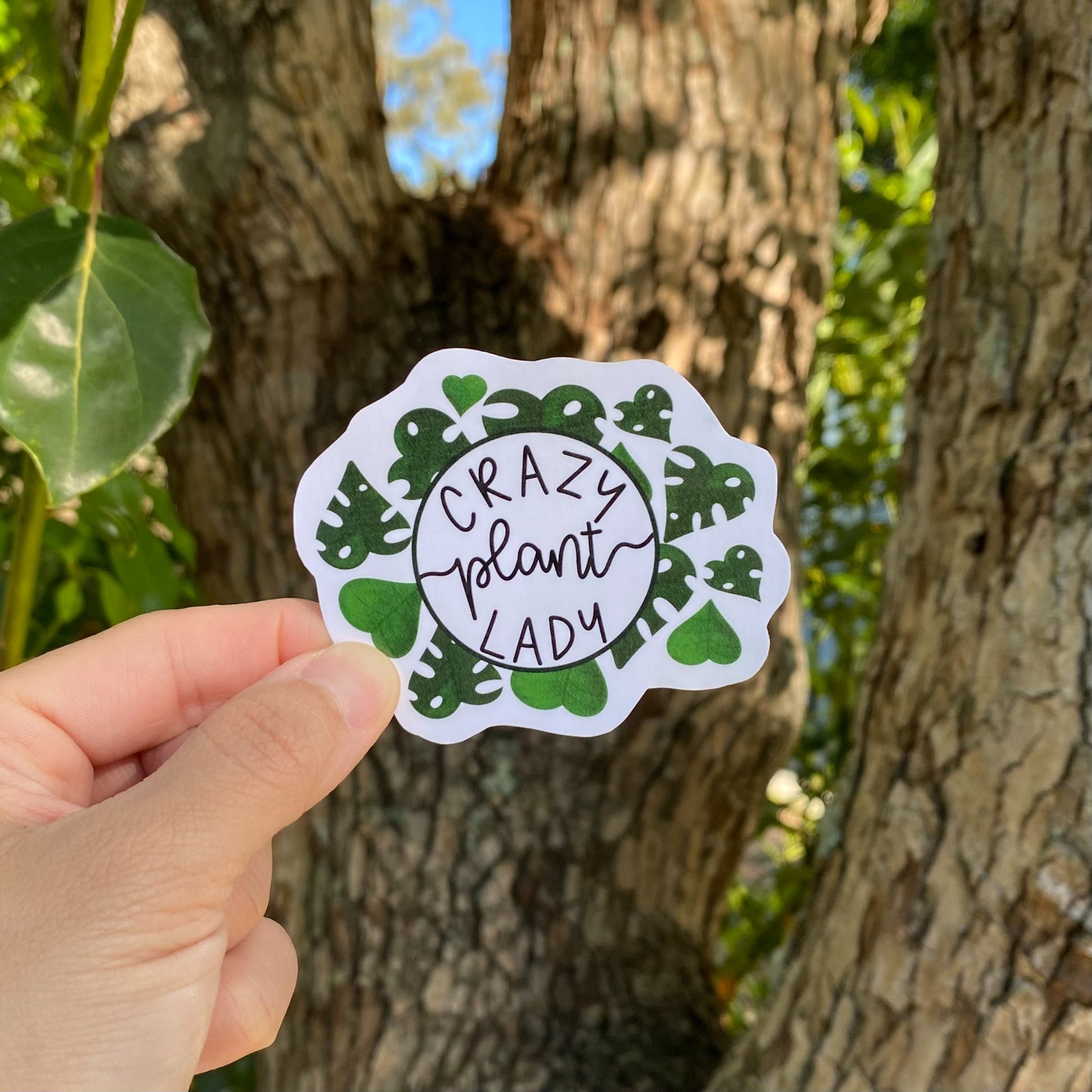 Crazy Plant Lady 2 Sticker - 1