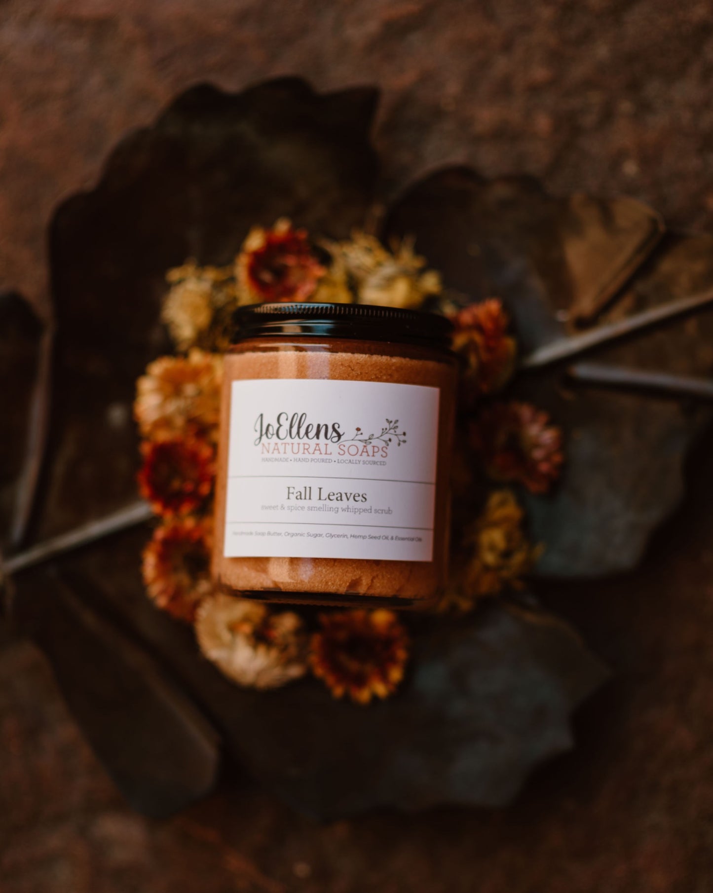 Fall Leaves Whipped Sugar Scrub - 1