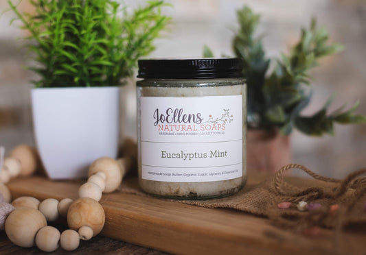 Eucalyptus Mint Whipped Sugar Scrub - 1