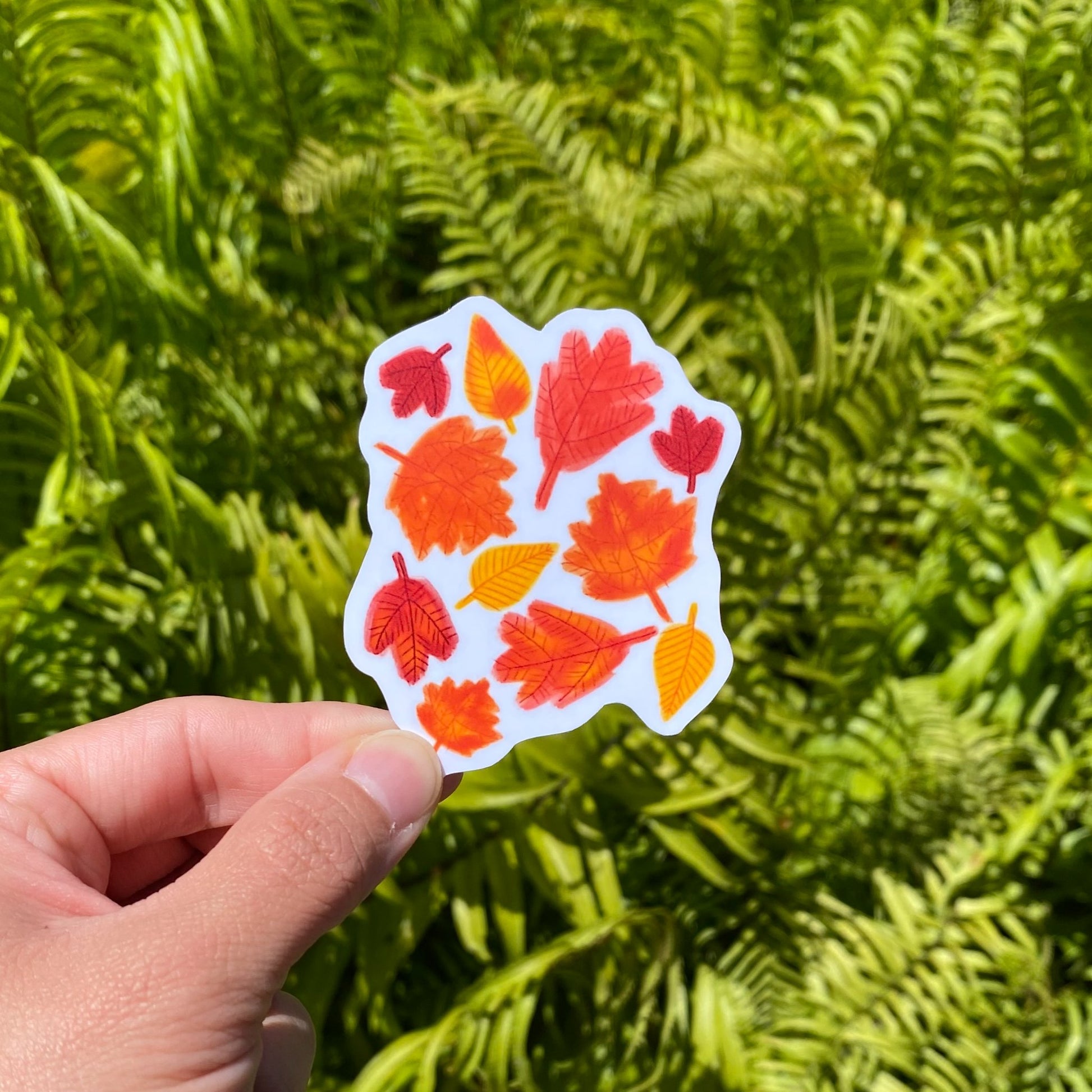 Autumn Leaves Sticker - 1