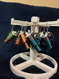 3D Printed Tumbler Keyrings - 1