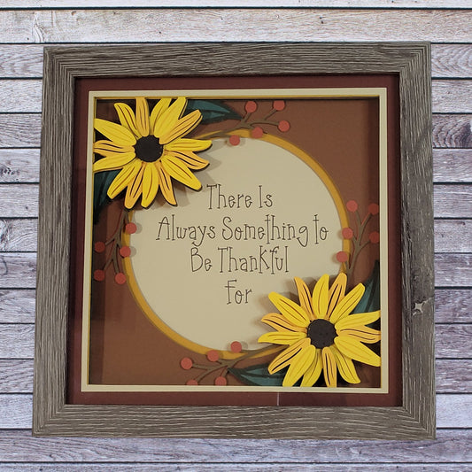 3D Fall frame shadow box  - 1