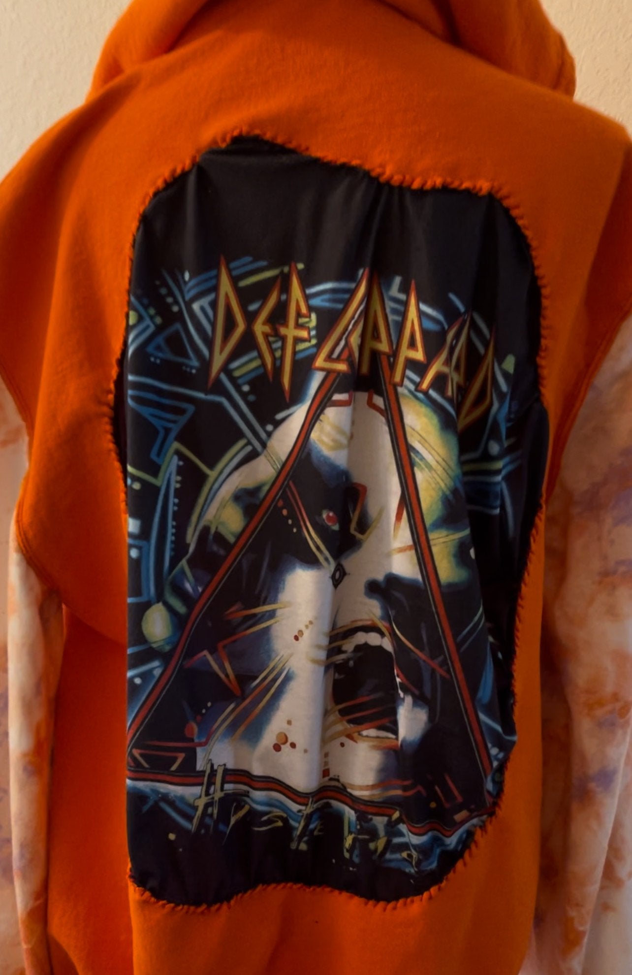 Def Leppard Orange Hoodie - 1