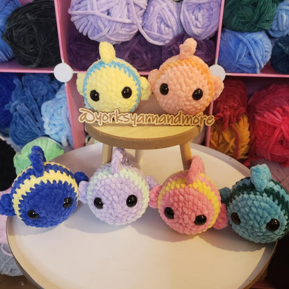 Fish Crochet Plush: Handmade - 1