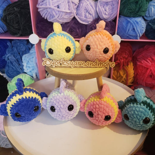 Fish Crochet Plush: Handmade - 1