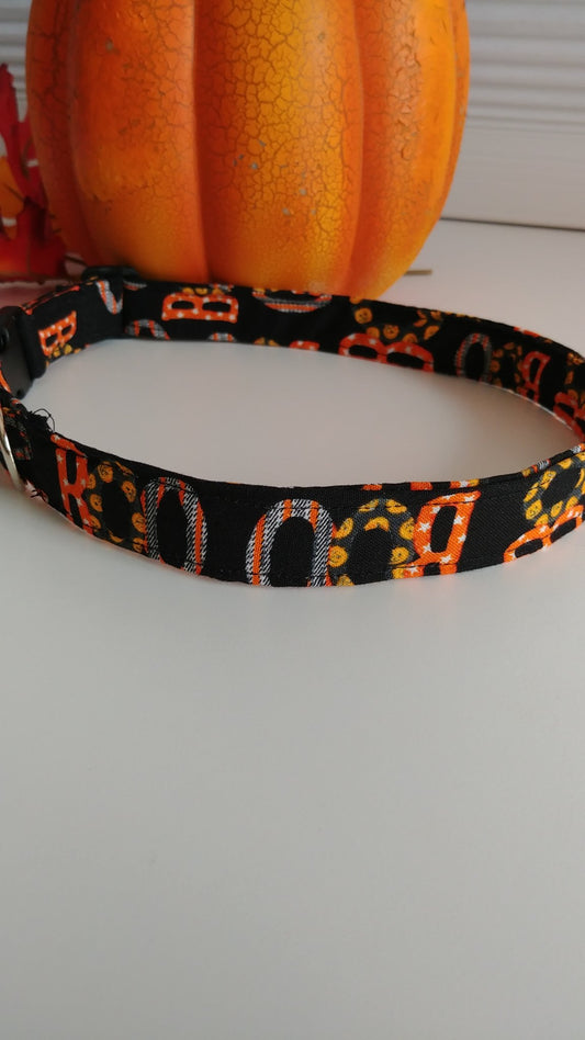 Boo Dog Collar-Small - 1