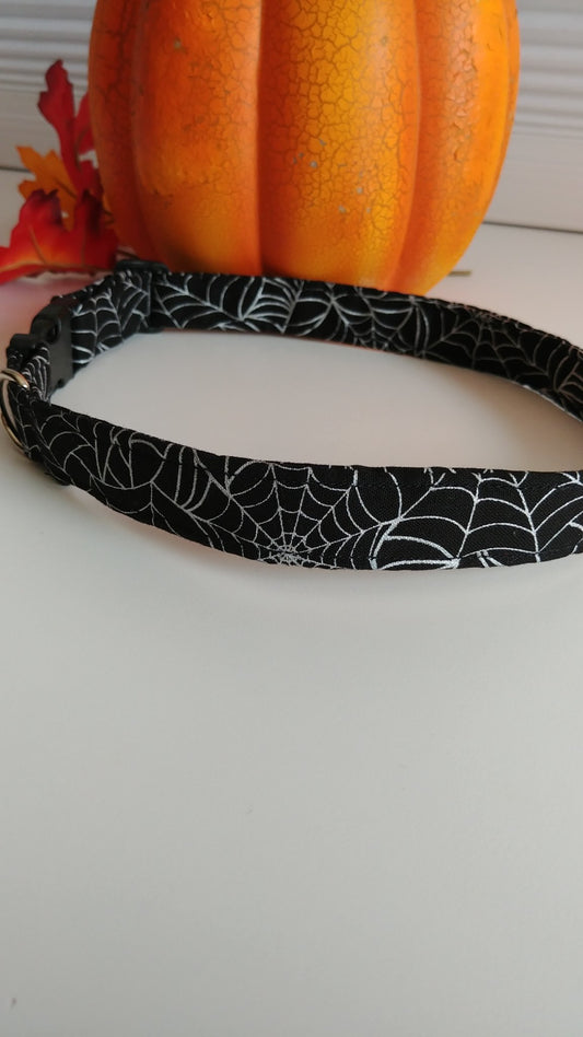 Spider Web Dog Collar-Small - 1