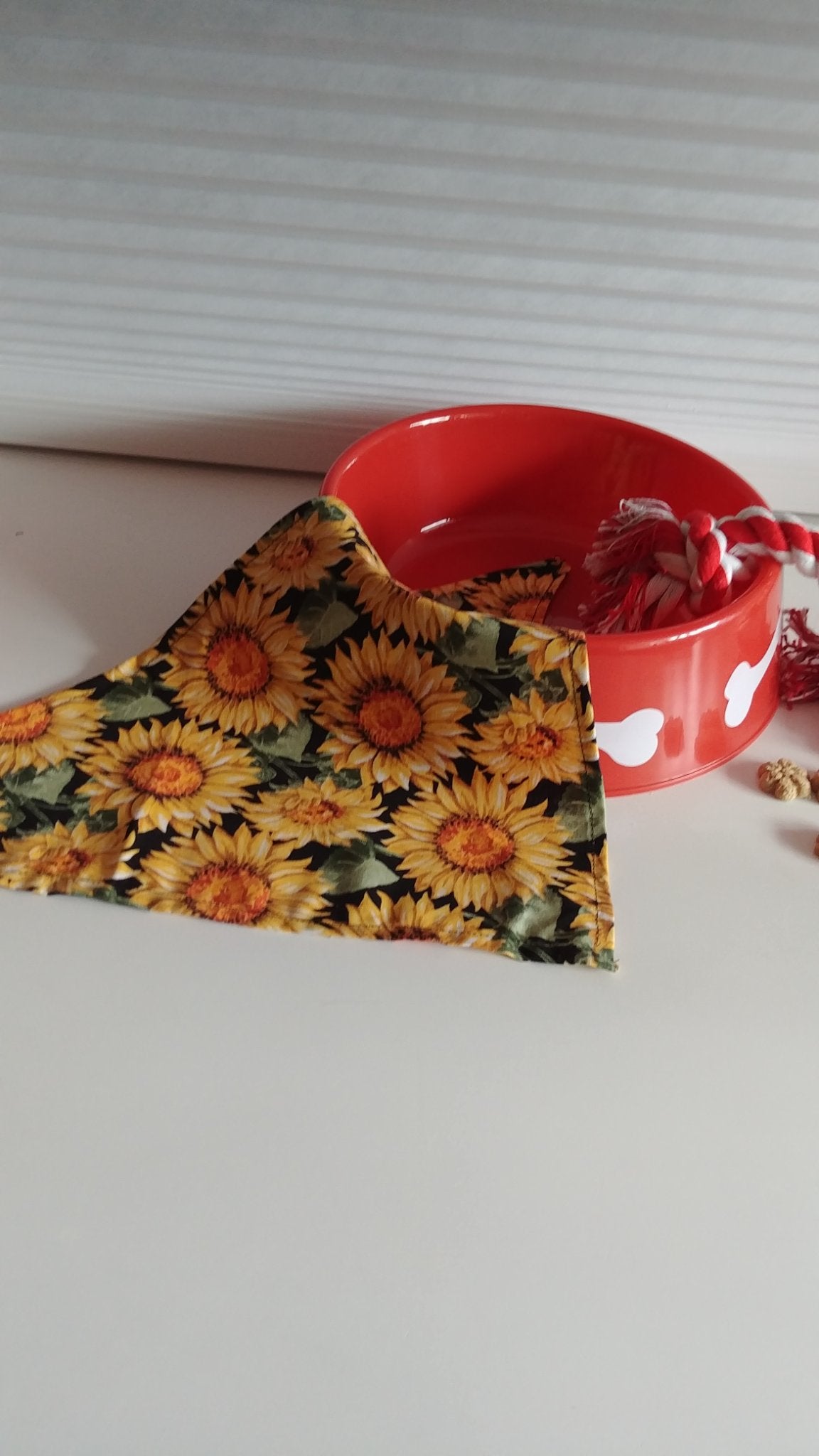 Sunflowers Dog Bandana- Small - 1