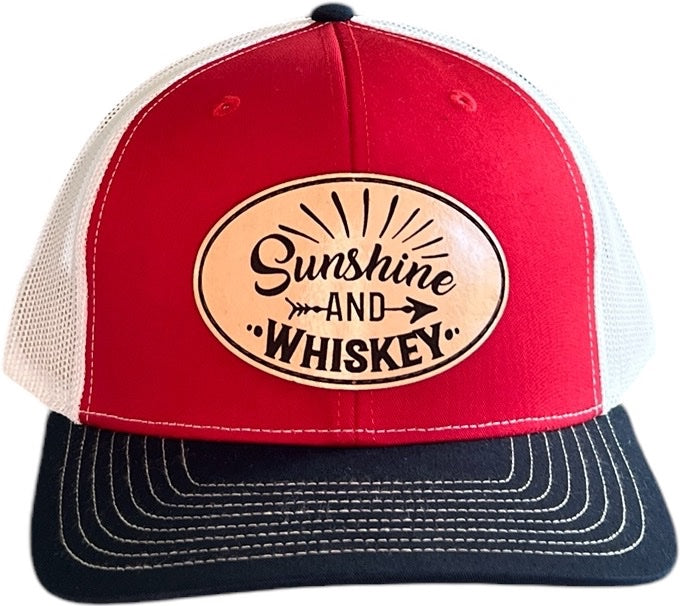 Sunshine and Whiskey Trucker Hat - ADULT - 1