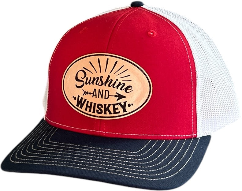 Sunshine and Whiskey Trucker Hat - ADULT - 2