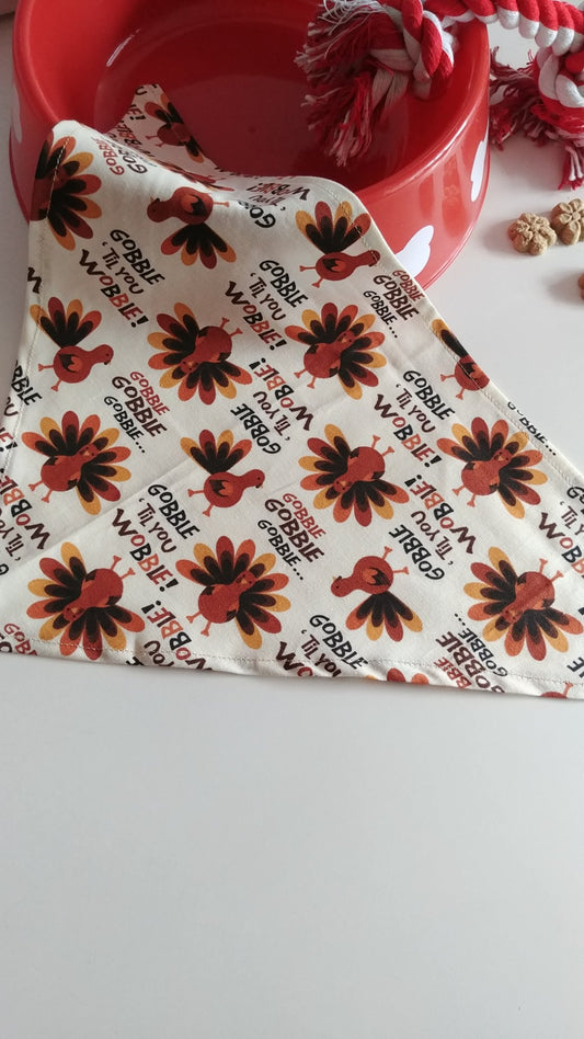 Gobble Dog Bandana-Large - 1