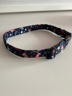 The Navy Dog Collar-Extra Large - 1