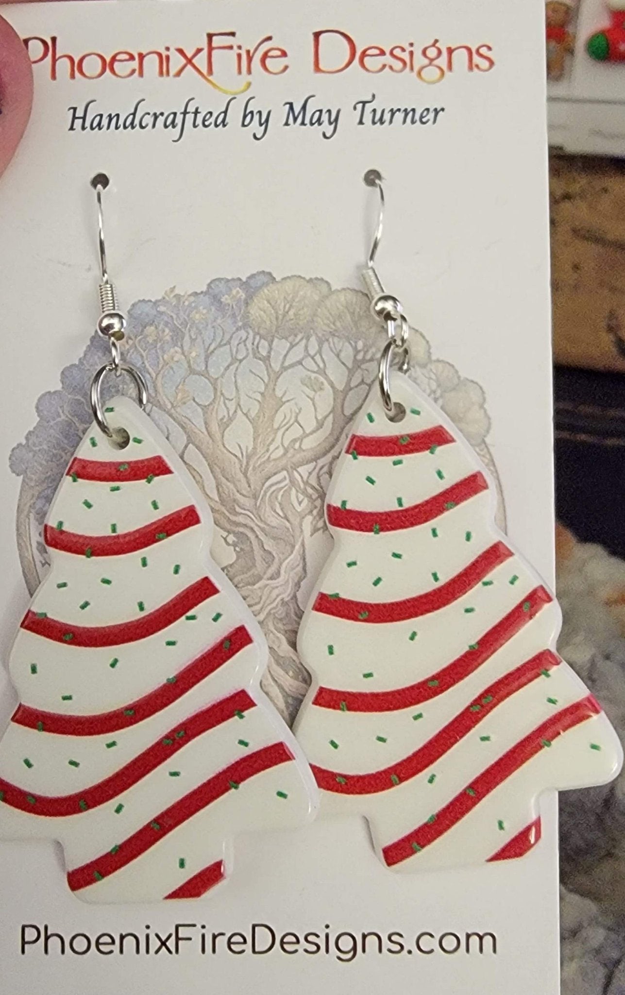 Little Debbie Chritsmas Tree Snack Cake (White) Sterling - 1