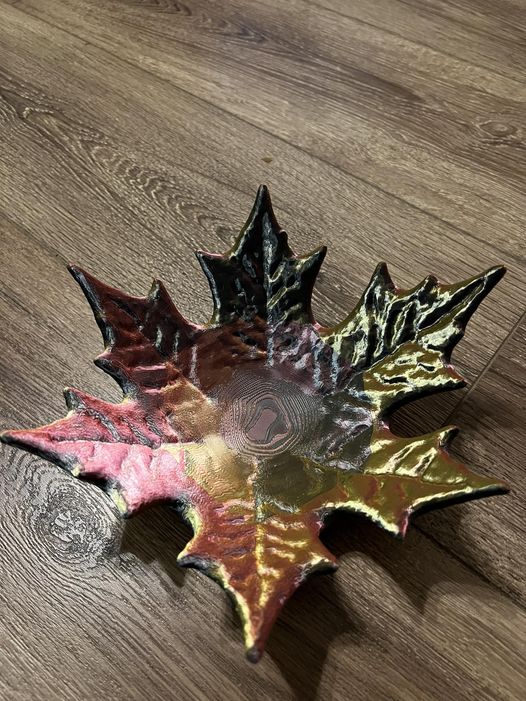 Autumn Maple Leaf Bowl - 1