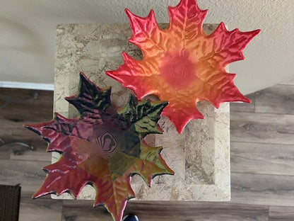 Autumn Maple Leaf Bowl - 2