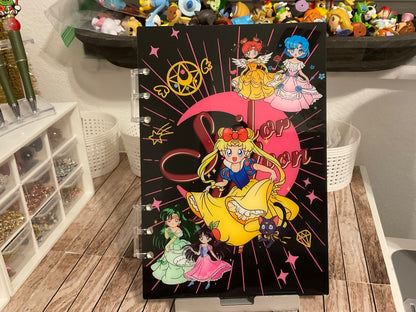 Sailor Moon Reusable Acrylic Notebook - 1