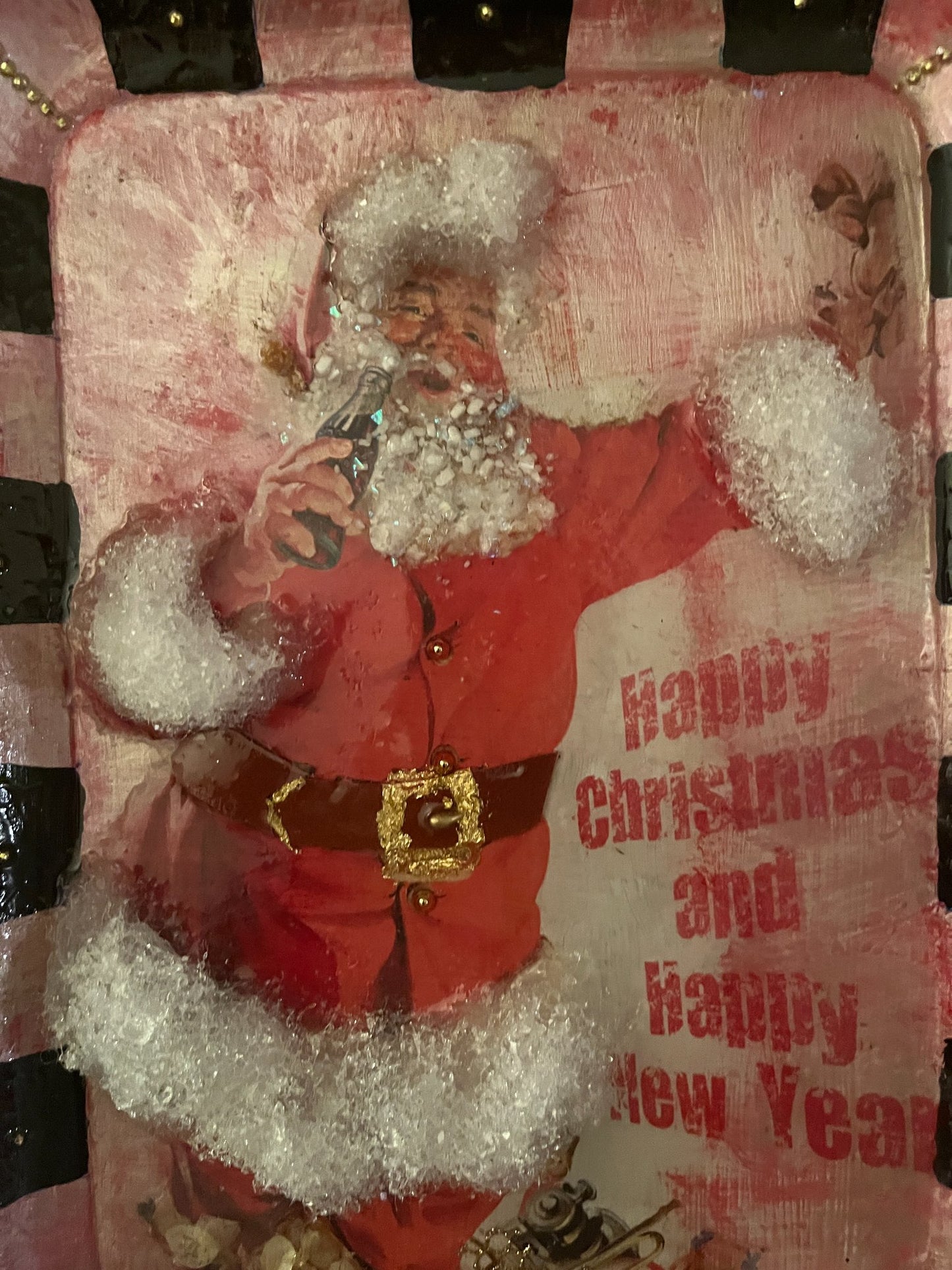 Coca Cola Santa tray - 1