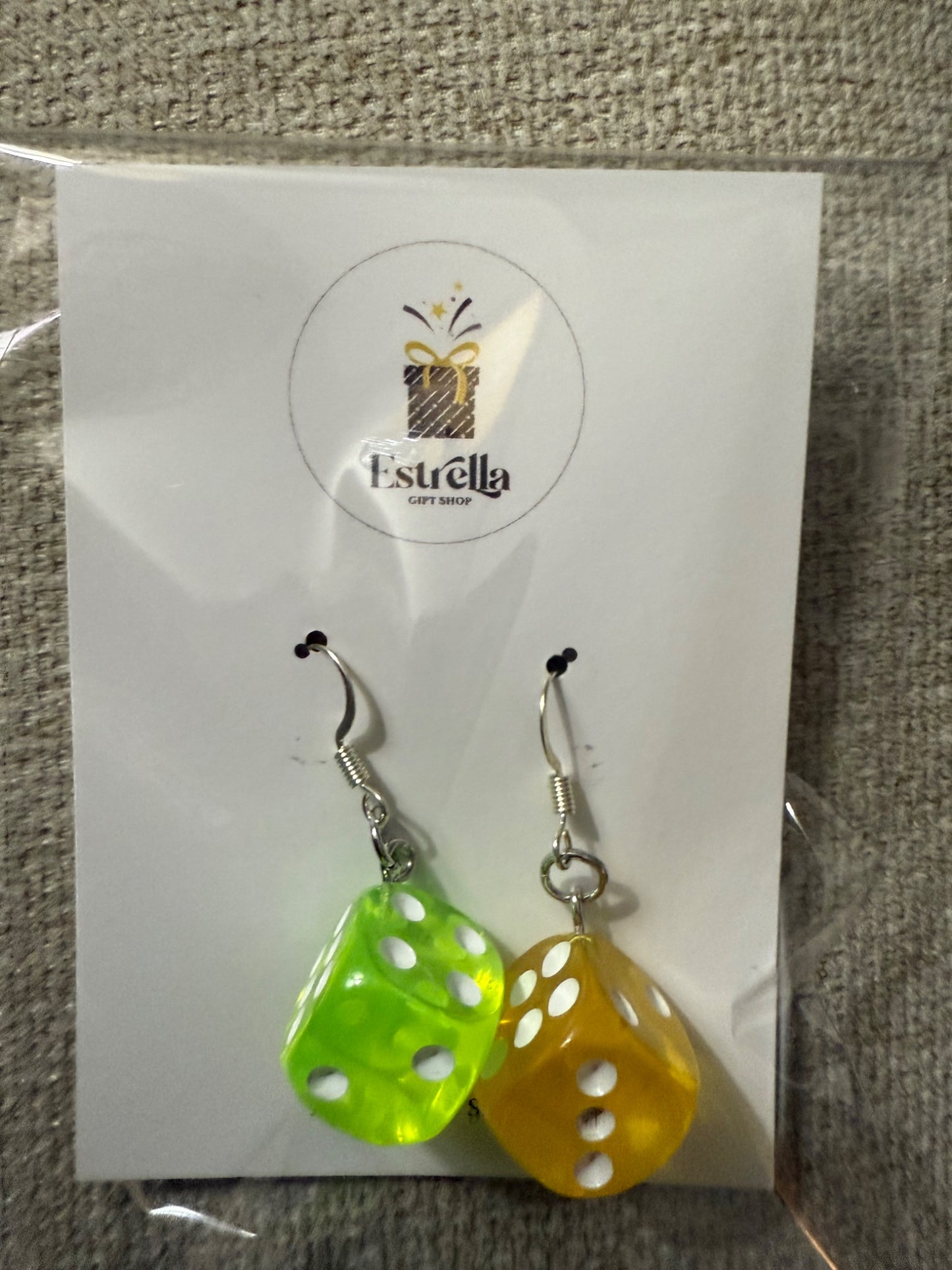 Dice Earrings  - 1