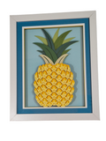 3D pineapple shadow box  - 1