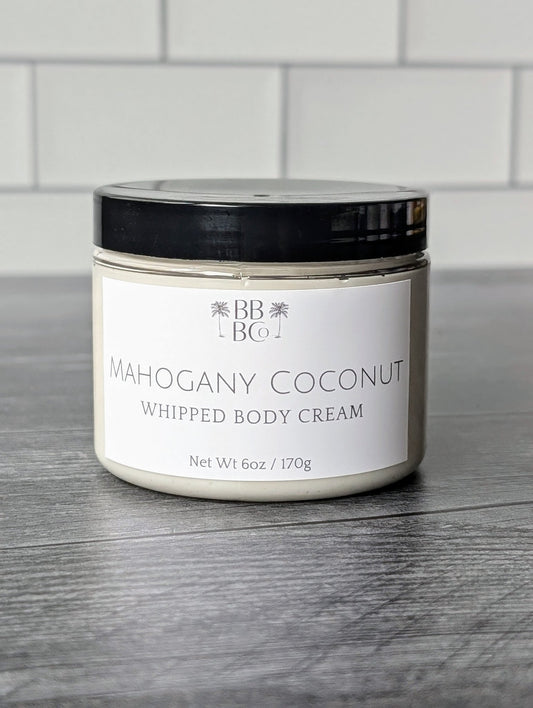 Mahogany Coconut Whipped Body Cream  - 1