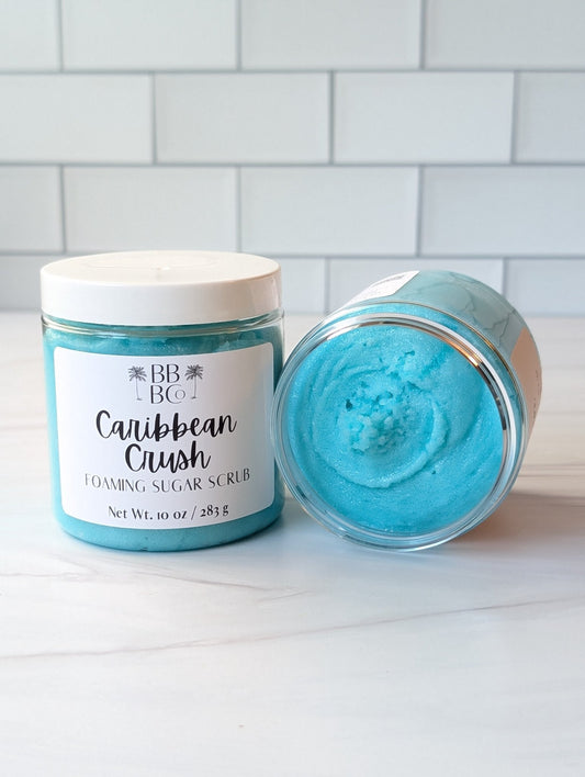 Caribbean Crush Foaming Sugar Scrub  - 1