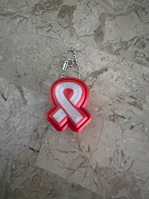 Ribbon clicker keychains - 1