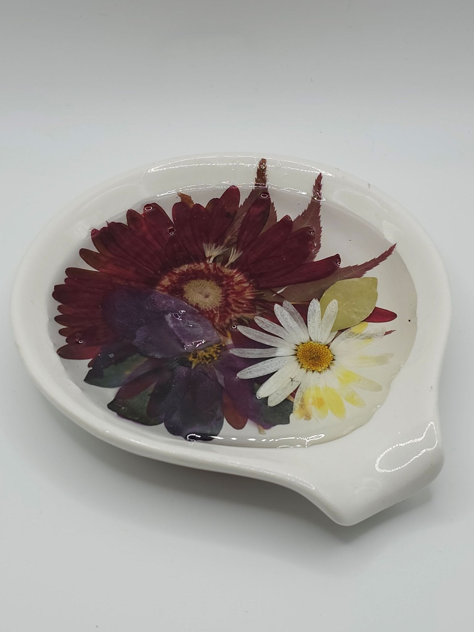 Floral Spoon Rest - 1