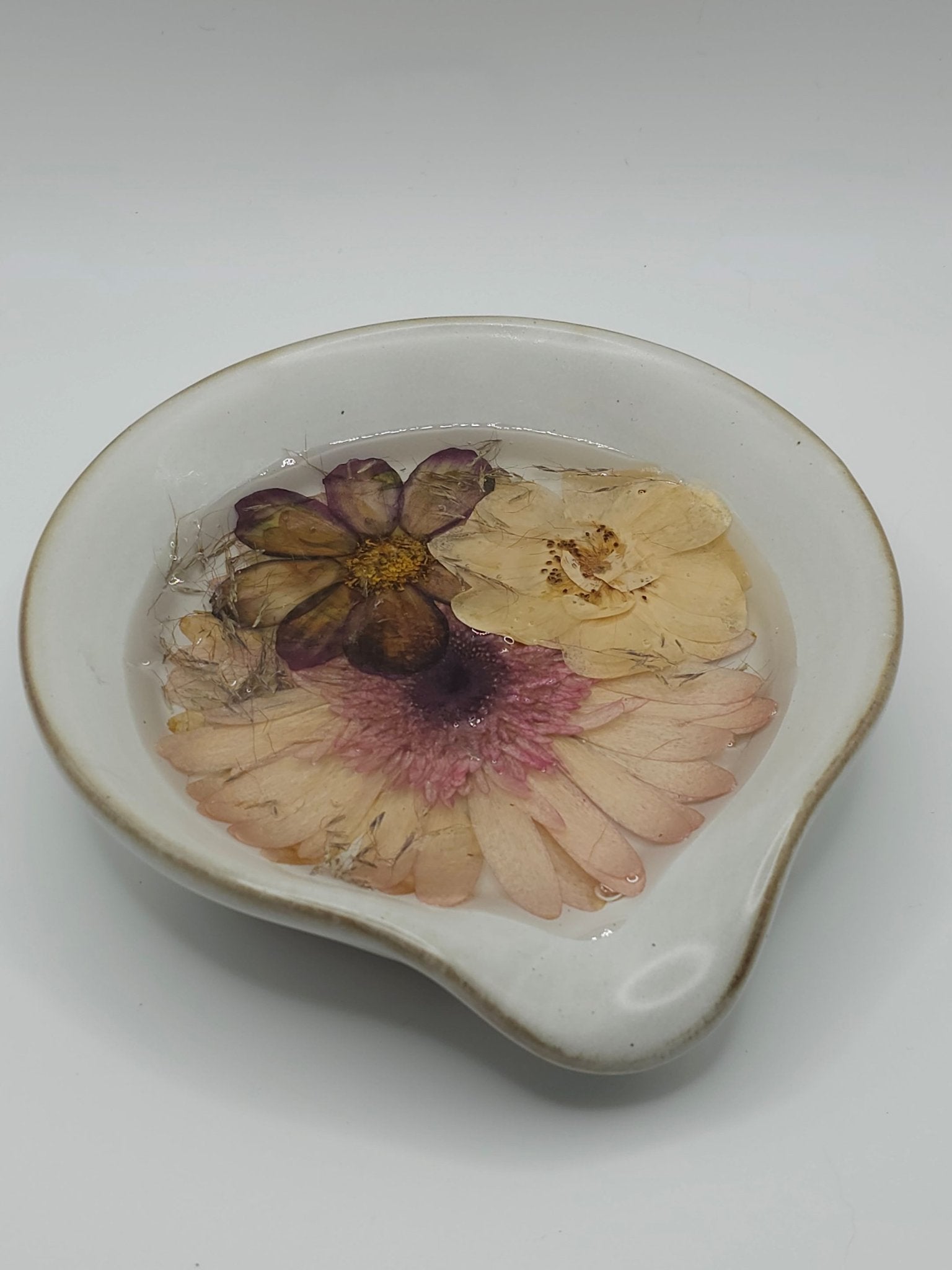 Floral Spoon Rest - 4