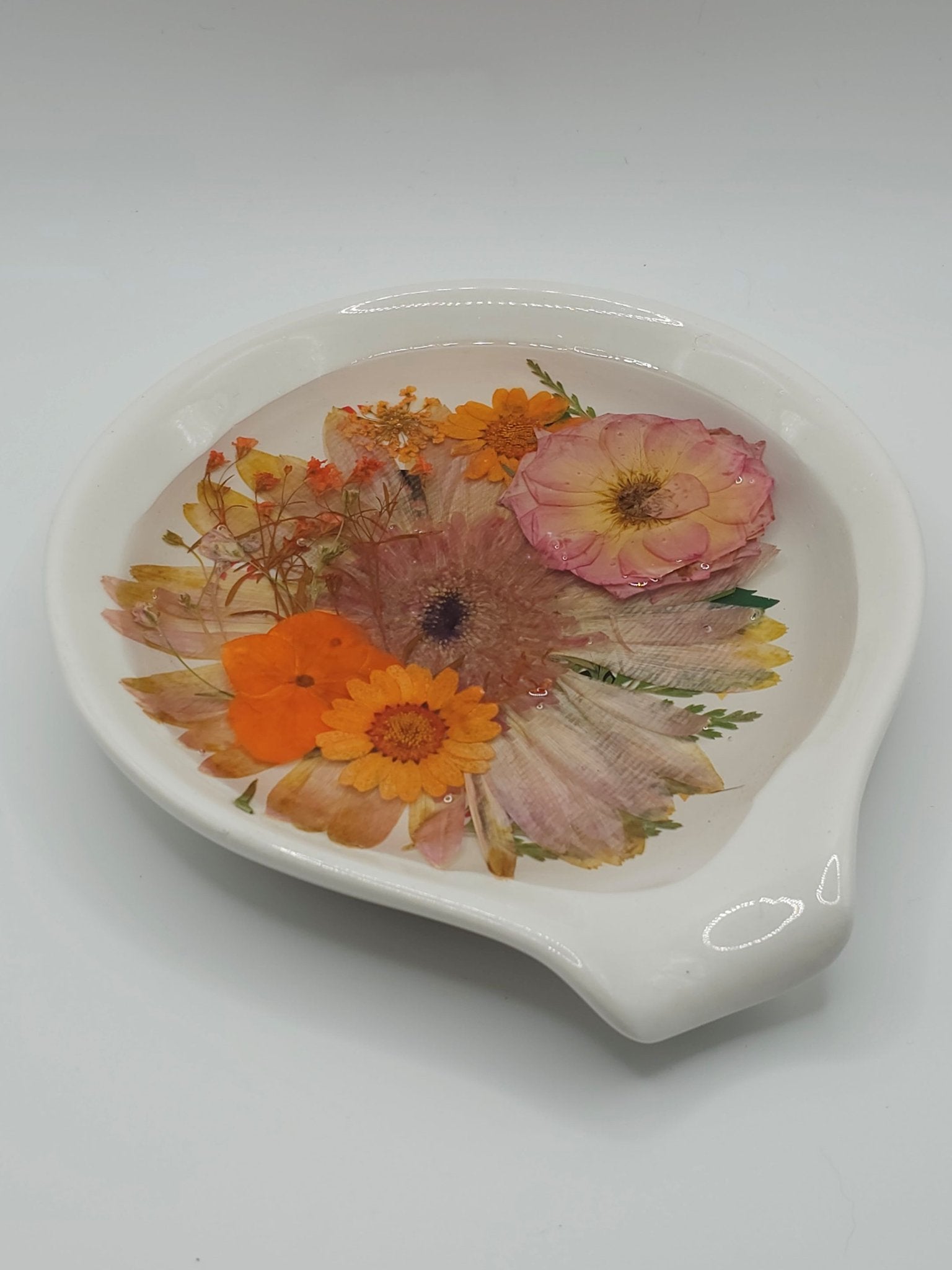 Floral Spoon Rest - 7