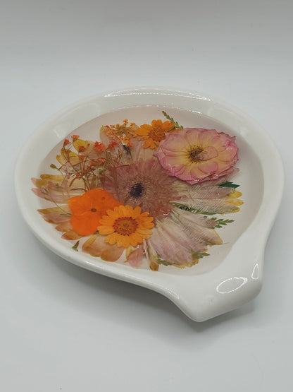 Floral Spoon Rest - 7