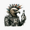 Punk Golden Eagle T-shirt - 1
