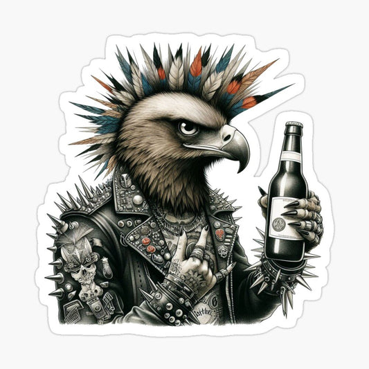 Punk Golden Eagle T-shirt - 1