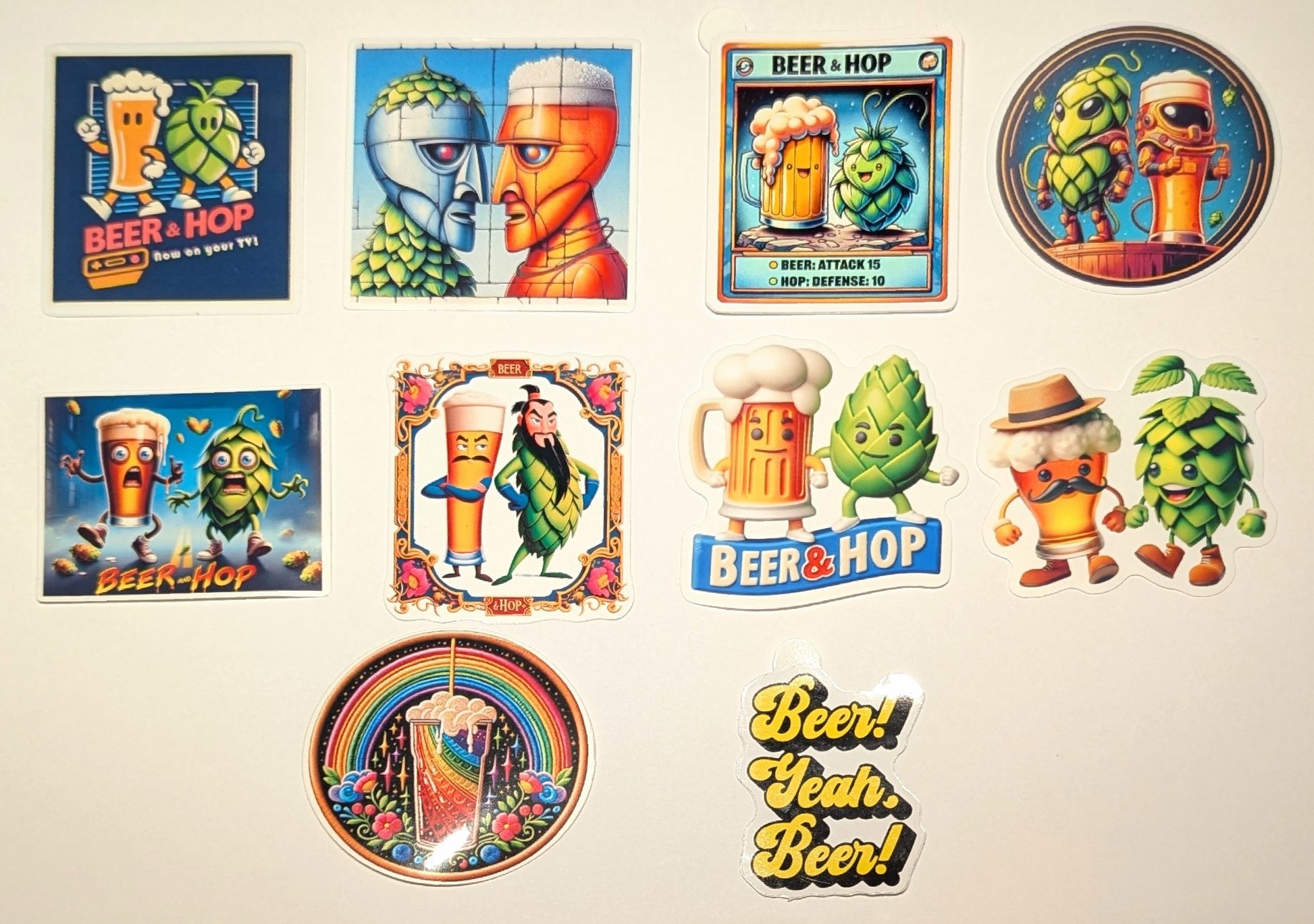 Beer Themed Sticker - 1