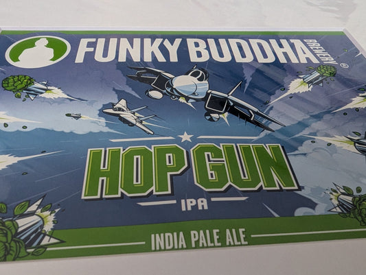 Upcycled Hop Gun Matted Beer Packaging - 1