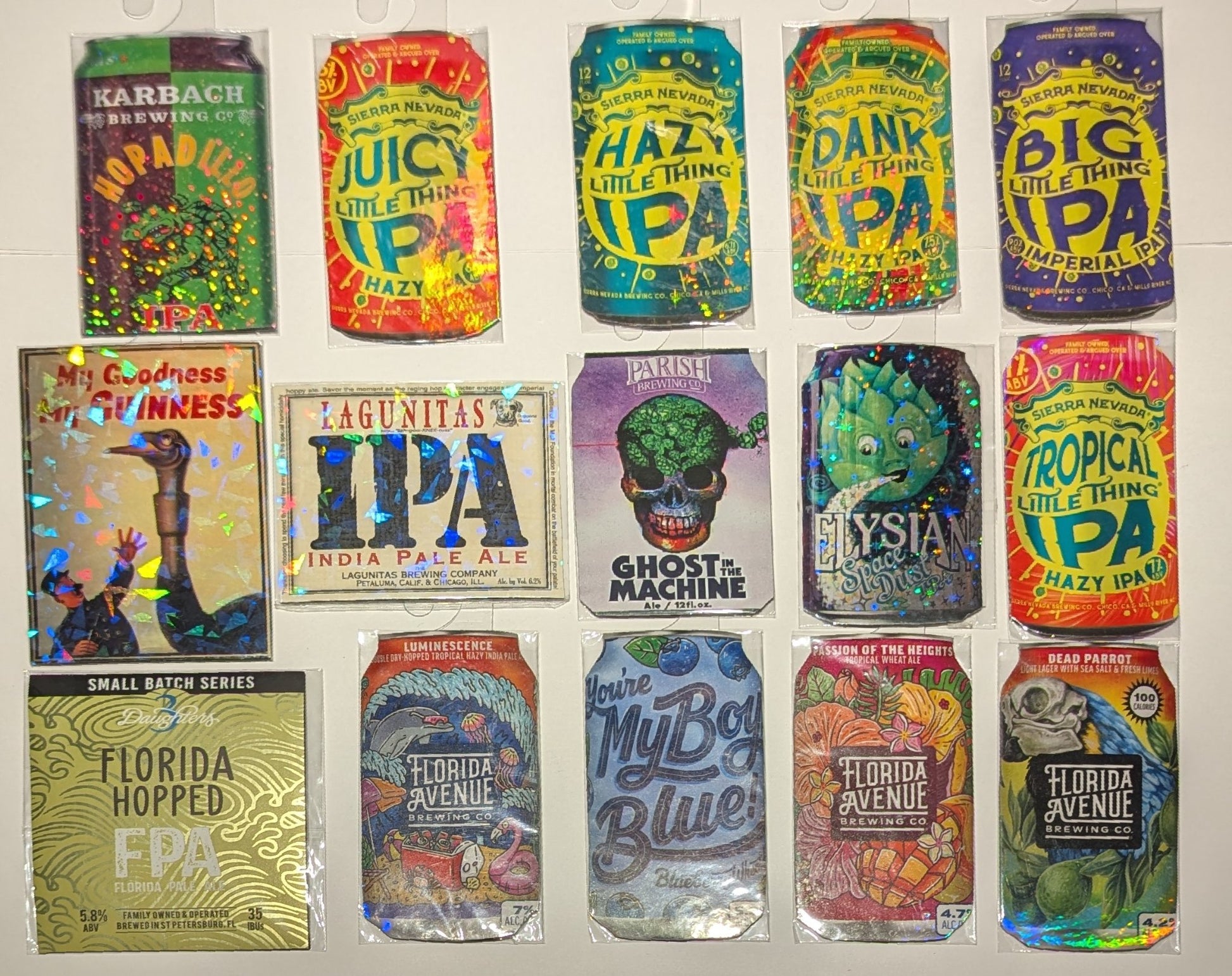 Upcycled Beer Magnet (assorted styles) - 1