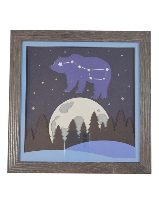 3D Big dipper shadow box  - 1