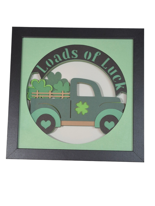 3D Loads of luck shadow box  - 1