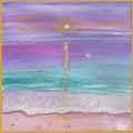 Cotton Candy Beach 8.5x8.5 Print - 1