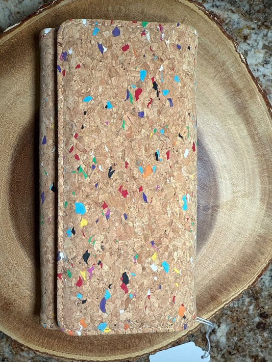Cork Confetti Wallet  - 1