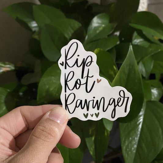Rip Rot Ravinger Sticker