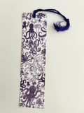 Octopus - Laminated Bookmark with Matching Tassel