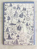 Periwinkle Sailboat - 5x7 Card with Matching Envelope
